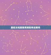 属蛇女和属猴男婚配有结果吗，婚配女属蛇和男属猴能不能相配