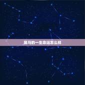属马的一生命运怎么样，马年人的一生的命运
