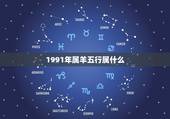 1991年属羊五行属什么，91年属羊命五行缺什么