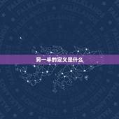 另一半的定义是什么，我会遇见自己的另一半吗，另一半是的定义是什么？