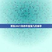 想生2021年的牛宝宝几月备孕，2021年夏至出生的牛宝宝好吗