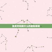 属龙的和属什么的最配婚姻，属龙的上等婚配