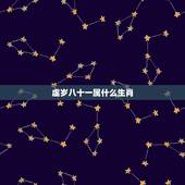 虚岁八十一属什么生肖，81年属什么今年多大