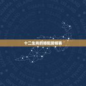 十二生肖的婚配属相表，属鼠最佳婚配属相