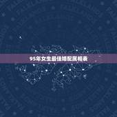95年女生最佳婚配属相表，属虎的男生和什么属相的女生最相配