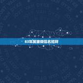 83年属猪微信名招财，什么图片放在微信头像最吉利