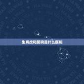 生肖虎和属狗是什么属相，属虎和属狗生个属什么最好
