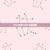 1993男鸡1995女猪婚配，93年属鸡男和95年属猪女相配吗，属相合