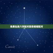 免费生辰八字配对算命婚姻配对，免费生辰八字合婚给分