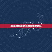 84年的鼠和91年的羊婚配合吗，1984年属鼠和1991属羊的配嘛？