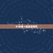 87年兔一生命运如何，1963属兔人59岁的灾难年龄