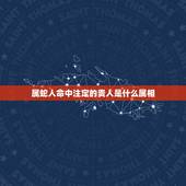 属蛇人命中注定的贵人是什么属相，属鸡人命中注定的另一半