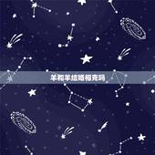 羊和羊结婚相克吗，羊与羊的婚配咋样