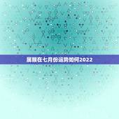 属猴在七月份运势如何2022，属猴人2022年运势及财运