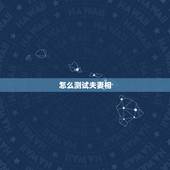 怎么测试夫妻相，哪里有测试夫妻相的软件啊？