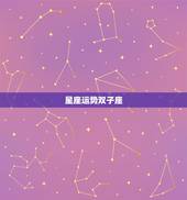 星座运势双子座，双子座的全部星座运势？