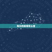 每日的属相怎么查，怎样查询当日属相