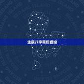 生辰八字带印查询，生辰八字查询表