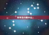 丰字五行属什么，五行中属土和水的字