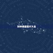 财神佛龛图片大全，财神在佛龛的摆放