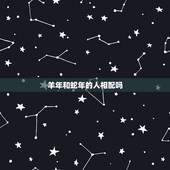 羊年和蛇年的人相配吗，十二生肖的贵人属相
