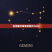 生肖配对表年份图片2022，生肖配对图片