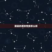 属鼠的男的性格怎么样，属鼠男喜欢一个人反应
