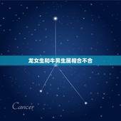 龙女生和牛男生属相合不合，女属龙男属牛是不是不合啊？