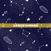 生肖鼠和属马的婚配属相，属马和什么属相最配