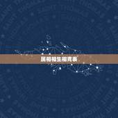 属相相生相克表，五行相生相克猴和什么生肖相生相克