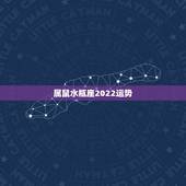 属鼠水瓶座2022运势，我是属鼠的，水瓶座。想知道今年的运气。谁能告诉