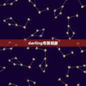 darling专属相册，霸气的个性签名