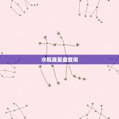水瓶座星盘查询，水瓶座星座宫位怎么查