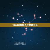 1968年属猴人土命缺什么，1968属猴猴是什么命
