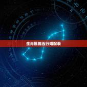 生肖属相五行婚配表，属相婚配和五行婚配那个更准一点？请懂行的朋友赐教。