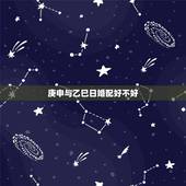 庚申与乙巳日婚配好不好，乙巳和庚申在一起是互利互助共创美好未来还是 八