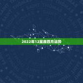 2022年12星座四月运势，人人都希望幸运一直伴随自己，2021年十二