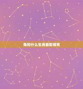 兔和什么生肖最配相克，属马和什么生肖相配相克