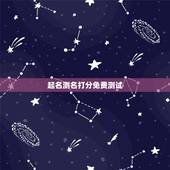 起名测名打分免费测试，取名网免费测名字打分项子轩