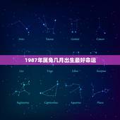 1987年属兔几月出生最好命运，1987年属兔是什么命那个月出生最好