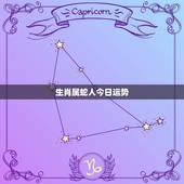 生肖属蛇人今日运势，十二生肖属蛇各月运势