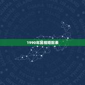1990年属相婚配表，属马的属相婚配表
