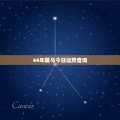 66年属马今日运势查询，属马的今日运势？