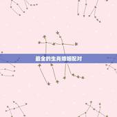 最全的生肖婚姻配对，十二生肖如何配对最理想