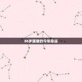 86岁属猪的今年命运，95年属猪的属相婚配表
