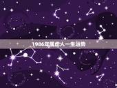 1986年属虎人一生运势，1986年属虎的女人一生的财运