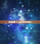 属相婚配十二生肖年龄表图片，十二生肖排列顺序表