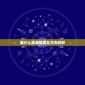 属什么属相朝西北方向的好，十二生肖对应的方位是什么？