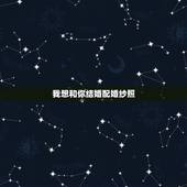 我想和你结婚配婚纱照，我和男友快结婚了，我们不举行仪式，但我想照结婚照