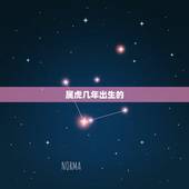 属虎几年出生的，属虎几年出生